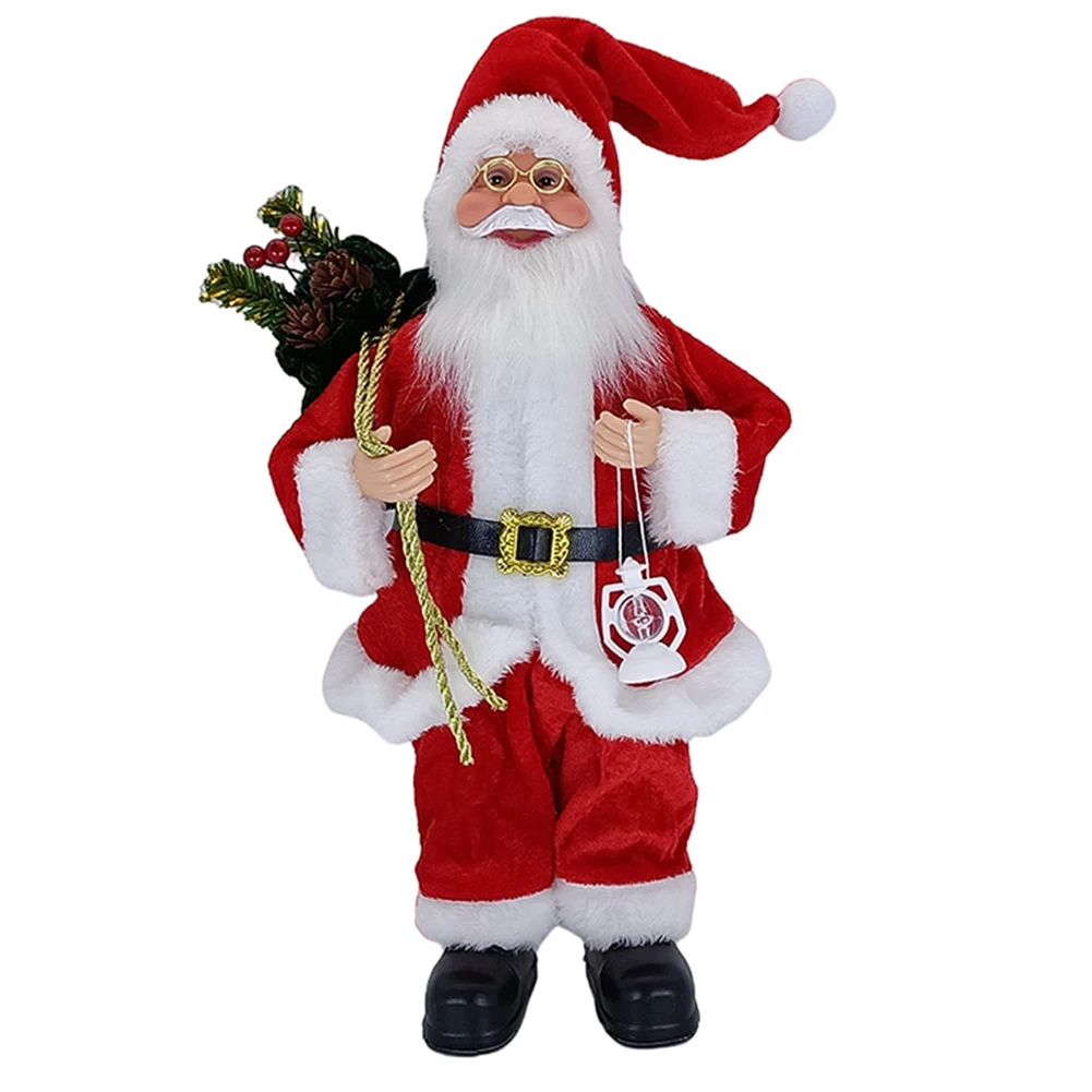 

Delicate Santa Claus toy 17 cm long 10 cm wide durable and long lasting perfect for creating unique Christmas decorations