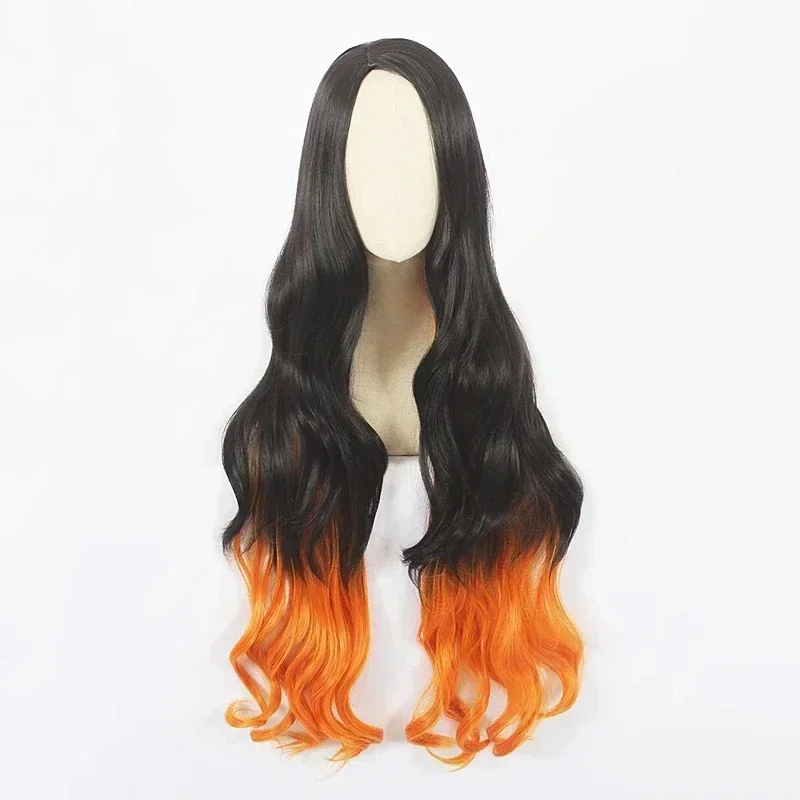 Аниме камадо незуко ощущение Косплей градиент свободный шлейф аксессуары