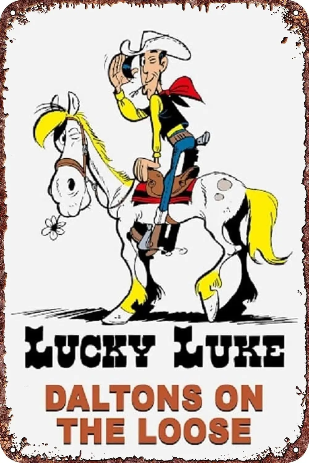 

Lucky Luke: Daltons on the Loose Fun Металлическая вывеска