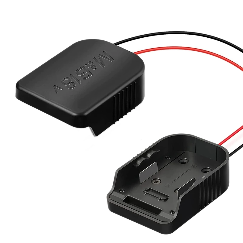 

2 упаковки, адаптер для аккумулятора Makita 18 в, Соединительный адаптер питания для аккумулятора с проводами 14 Awg