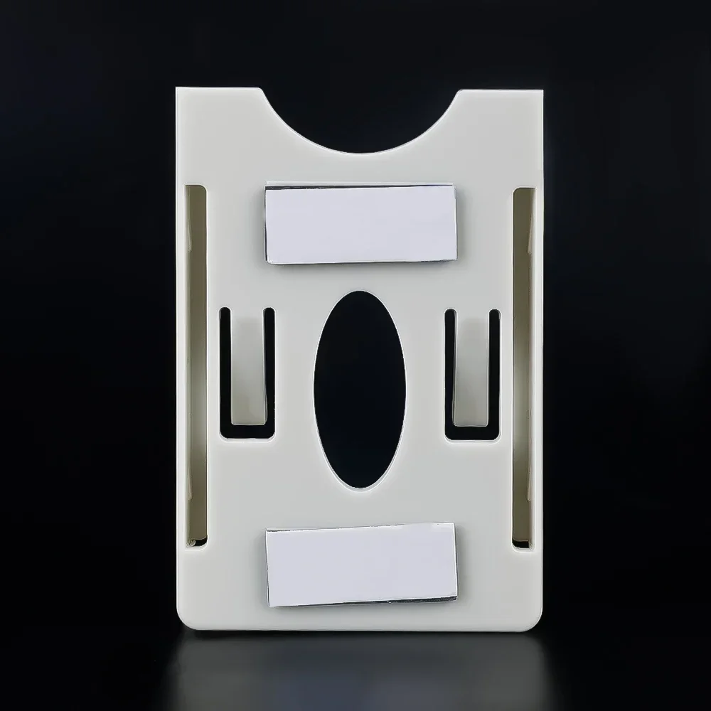 

Автомобильный держатель для удостоверений личности, держатель для карт, зажим для парковочной карты с присоской или клеем для лобового стекла автомобиля, аксессуары для интерьера