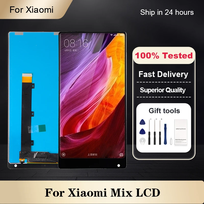 

1Pcs 6.4Inch Display For Xiaomi Mix lcd Touch Screen Digitizer M1810E5A M1810E5GG Assembly Repair Parts Free Shipping With Tools