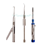new dental automatic manual teeth crown remover setadjustable 4 shifts crown remover stainless steel lab teeth restoration tool