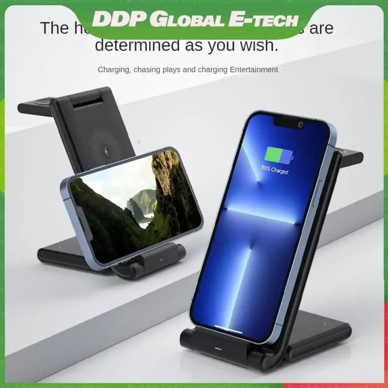 

Heat Dissipation Wireless Charger Stand Folding Fast Charge Mobile Phone Charging Dock Portable Phone Chargers Faster