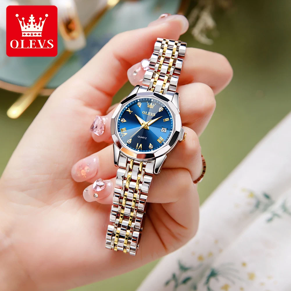 

TAXAU Fashion Luxury Women Watches Stainless Steel Waterproof Ladies Quartz Watch Diamond Dial Elegant Wristwatch Reloj Mujer
