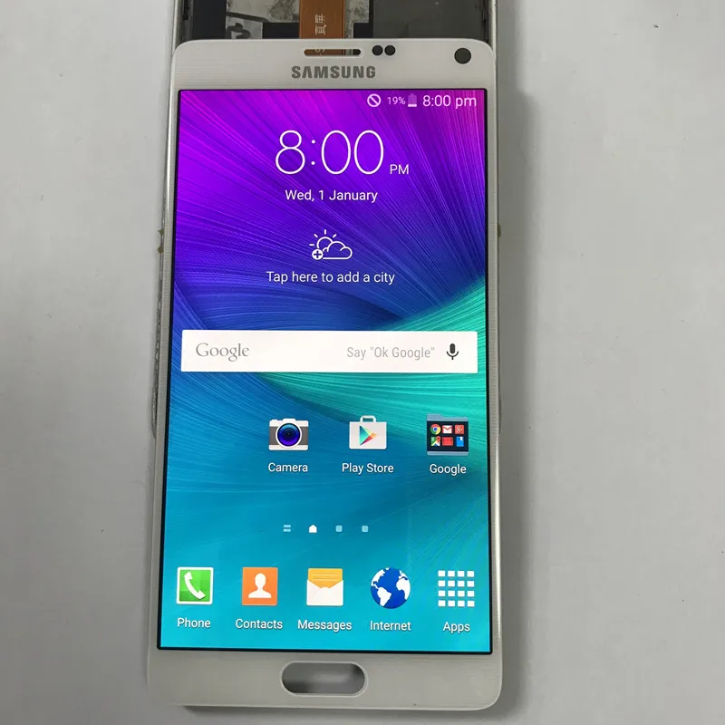 Фото Pop протестированный ЖК-экран Note 4, для Samsung Galaxy Note 4, N910T, N910A, ЖК-дисплей, дигитайзер сенсорного экрана в сборе, запасные части №2