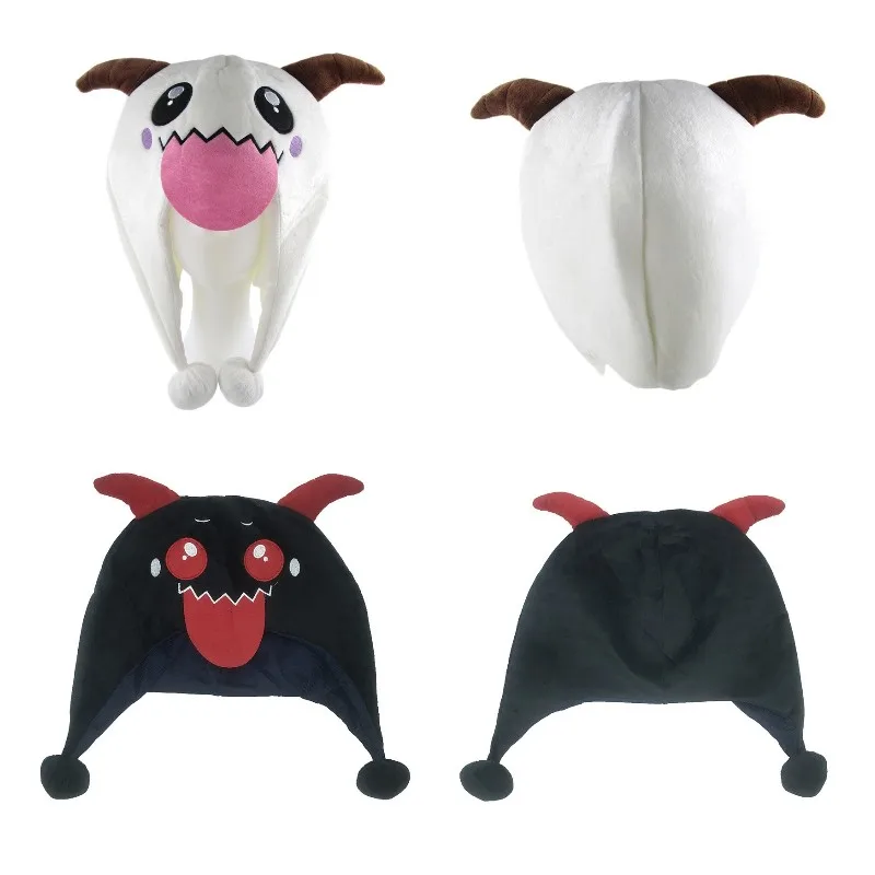 

Brdwn, Хэллоуин, готические монстры, поро, милая плюшевая шапка для косплея, шапочки, шапка для детей