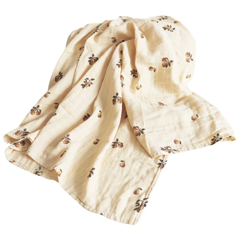 Детское одеяло s и подгузники 100% органический хлопок детское муслиновые квадраты