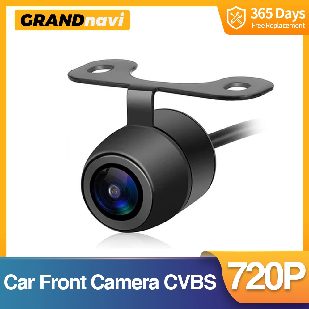 GRANDnavi Front View Camera Car Night Vision Waterproof  Auto Camera Car Radio Front Camera HD System