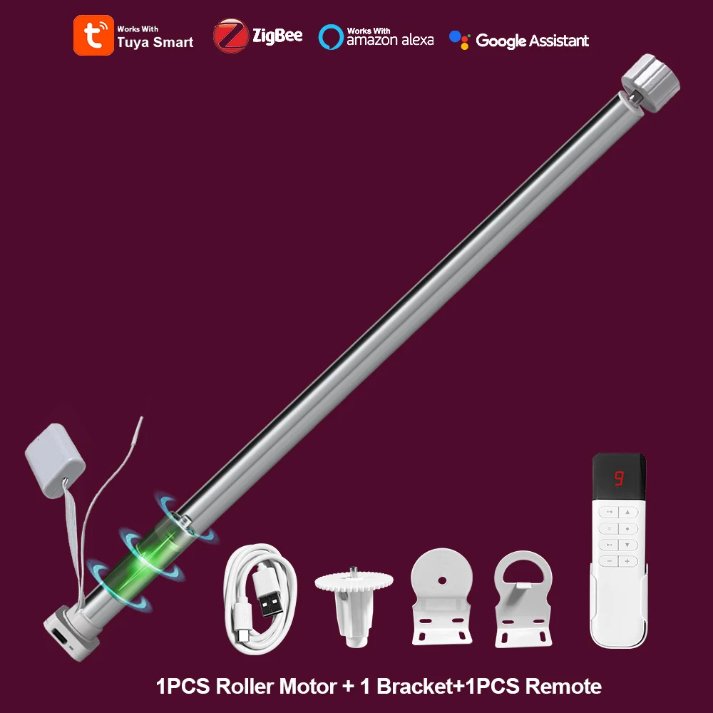 

LifeLibero Tuya Zigbee Аккумуляторный двигатель для роллет 20/25/28 мм