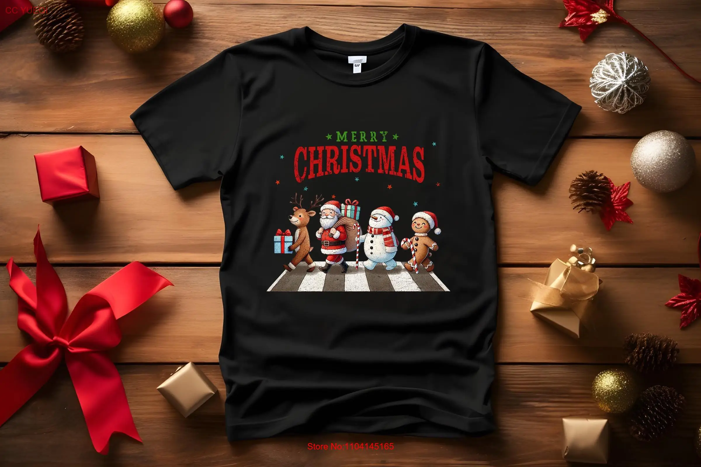 Забавная рождественская футболка SweaT одинаковые праздничные уродливые свитера