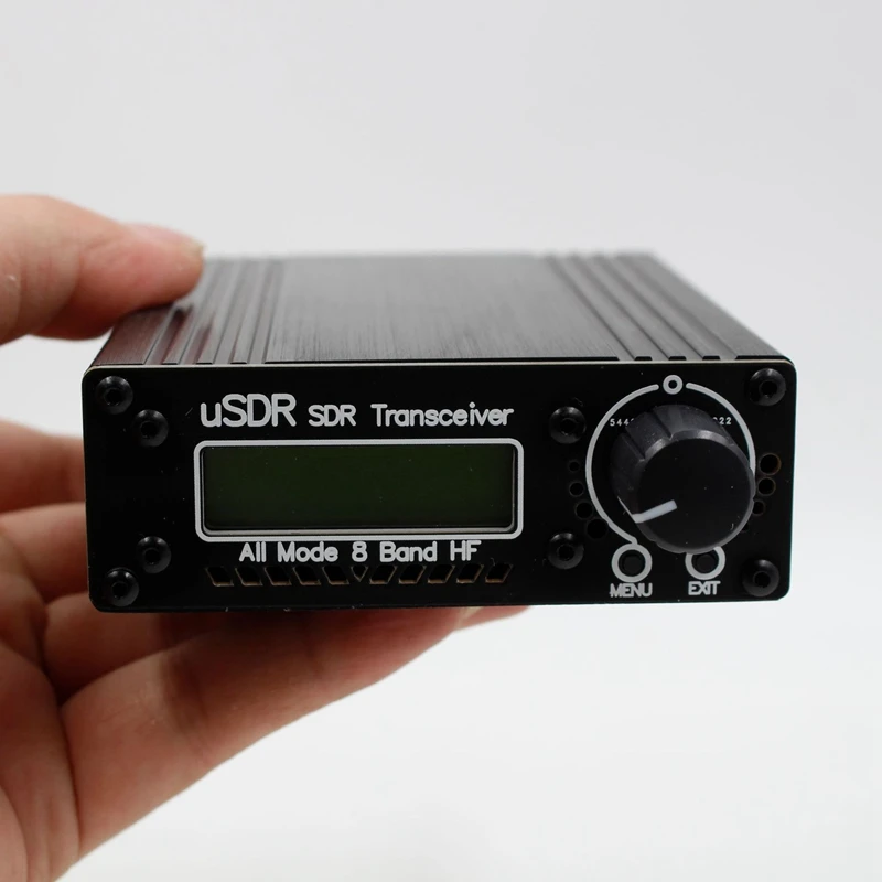 USDR USDX 10/15/17/20/30/40/60/80M 8 полос SDR все режимы HF SSB QRP трансивер совместимый с QCX-SSB |