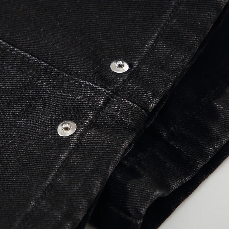 Black Baggy Jeans Men Fashion Casual Straight Jeans Men Streetwear Korean Hip Hop Loose Denim Pants Mens Trousers M-3XL