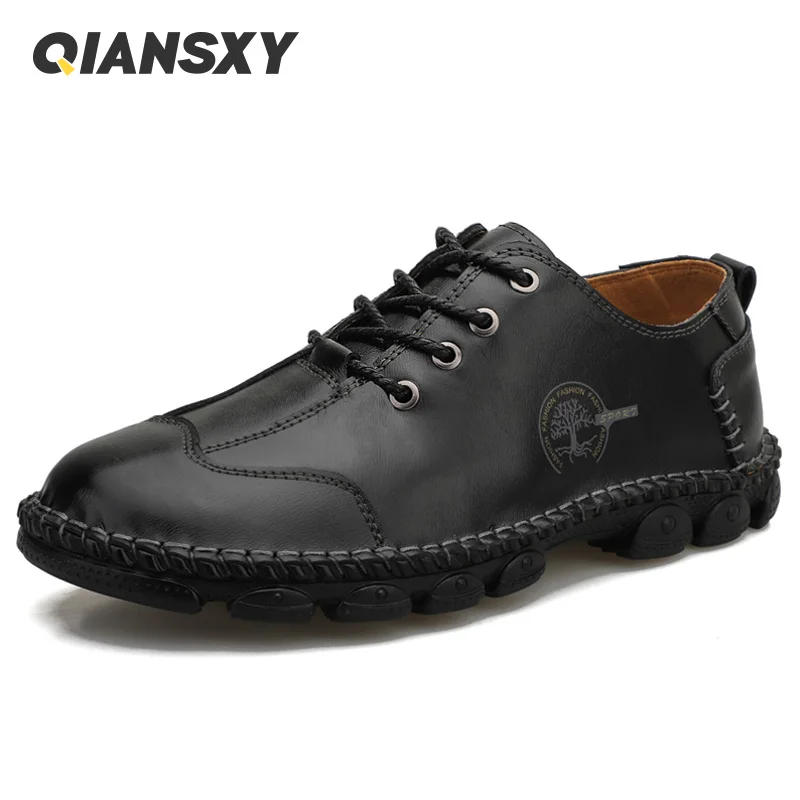 

Men's Genuine Leather Shoes For Men Luxury Social Shoe Male Casual Man Fashion Designer Outdoor Driving Shoes Zapatillas Hombre