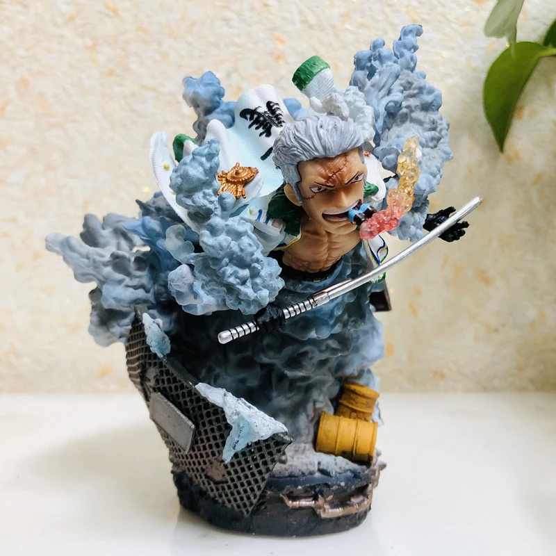 Аниме One Piece Gk игрушечная Статуэтка rorzororo o Pvc 3 головки Коллекционная модель