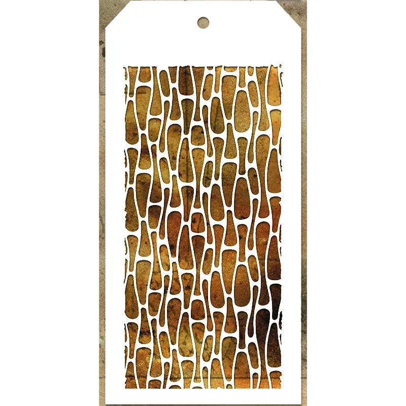 Новая полая этикетка пластиковый трафарет для скрапбукинга изготовление