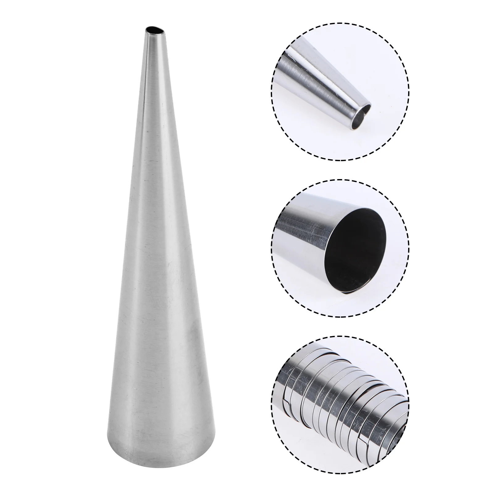 12 шт. форма цилиндрической формы для конноли из нержавеющей стали трубка канноли