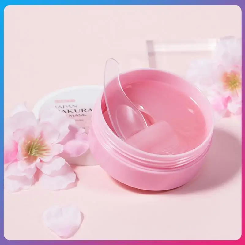 

LAIKOU 50pcs Sakura Collagen Eye Mask Removes Bags And Wrinkles And Dark Circles Under The Eyes Hydrating Moisturizing TSLM2