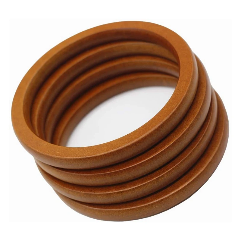 

4 шт., деревянные круглые Сменные ручки для сумок и кошельков ручной работы