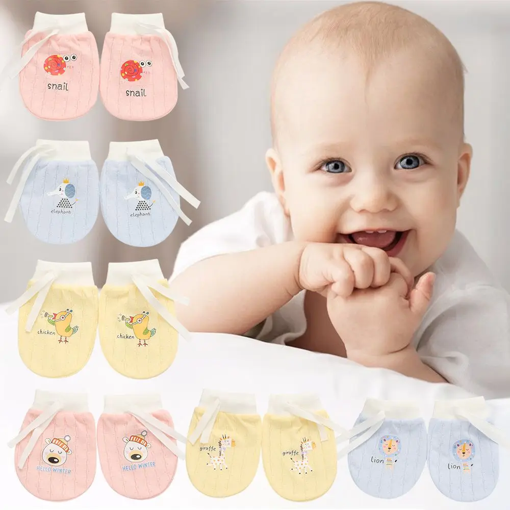 

Accessories Kids Care Product Summer Baby Anti Scratching Gloves Full Glove Newborn Mittens Protection Face Scratch