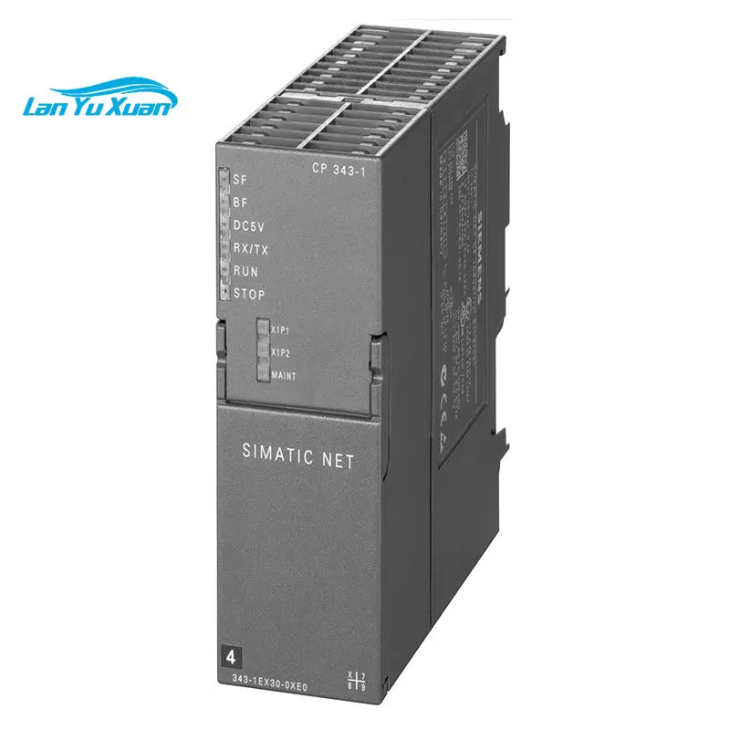 

Hot sale PLC Industrial controls S7-300 CP 343-1 with ERTEC 200 Communication processor 6GK7343-1EX30-0XE0