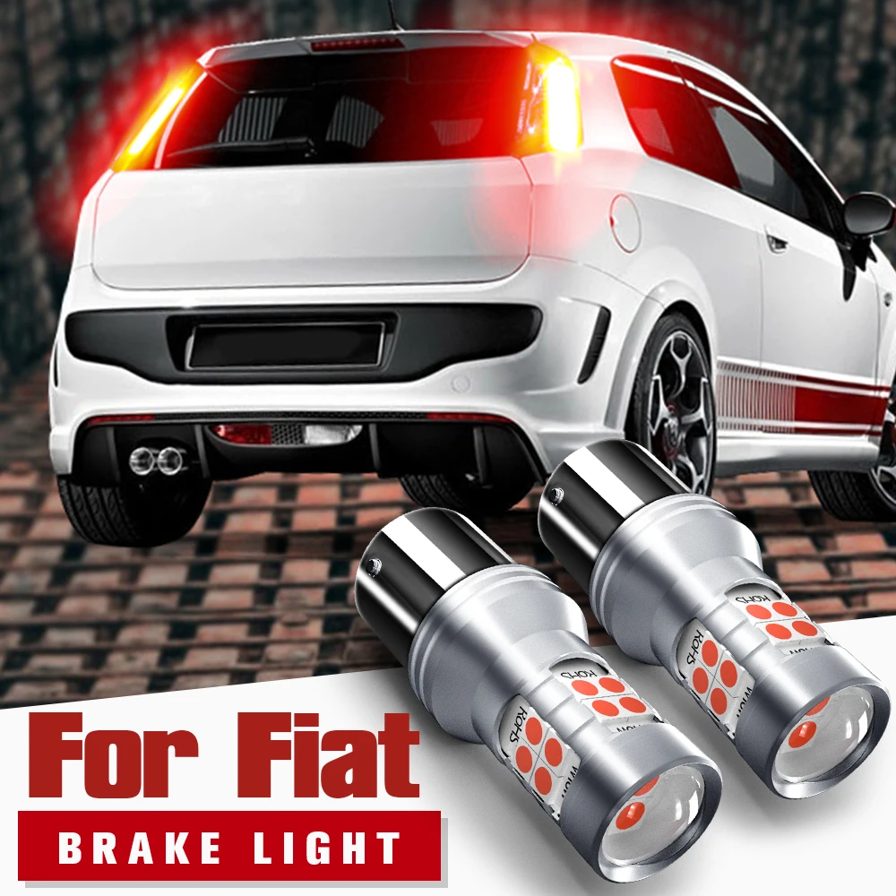 Светодиодные лампы для стоп-сигналов P21/5 Вт 1157 BAY15D Canbus Fiat 500L Bravo 2 Croma Ducato Grande Punto Idea
