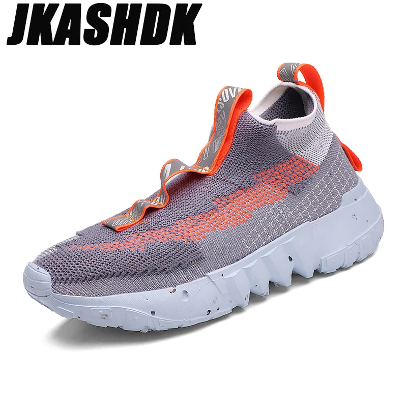 

2022 New Men Running Shoes, Summer Breathable Mesh Tennis Shoes, Fashion Trend Ultra Light Soft Sole Casual Sports Shoes for Men