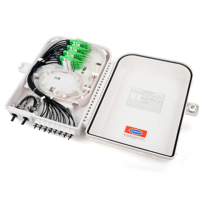

Factory price Outdoor Ip65 Waterproof 8 12 16 Core Ftth Fiber Optic Termination Distribution Box