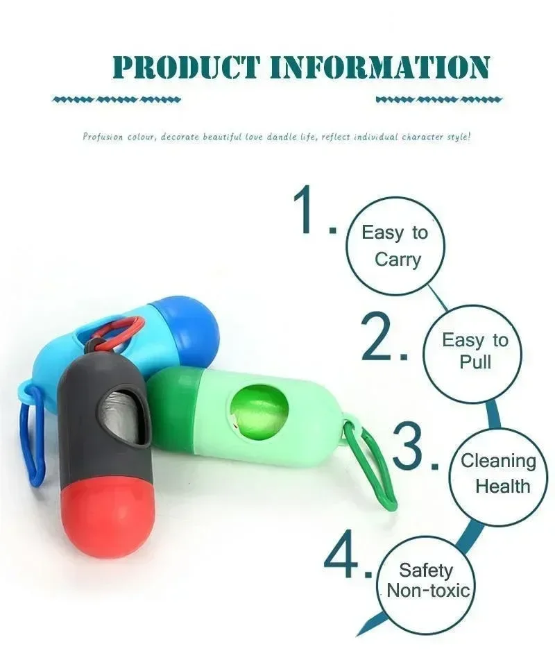 Качественный и прочный уличный контейнер для отходов домашних животных-удобный