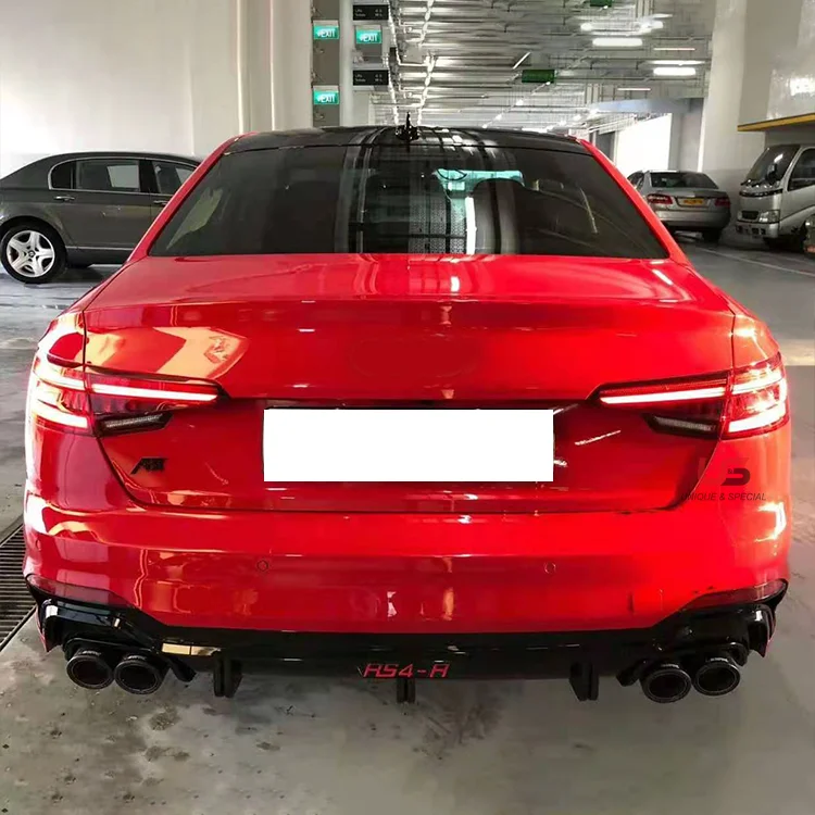 Высококачественный Комплект кузова автомобиля для Audi A4 B9 модифицированный к RS4 ABT