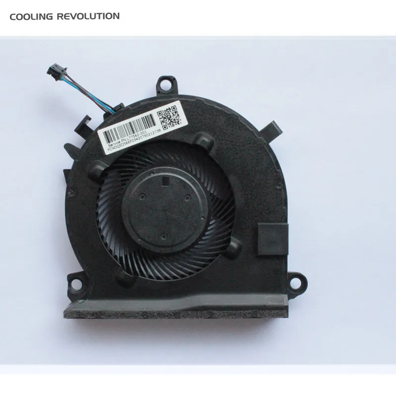 Новый оригинальный охлаждающий вентилятор для ноутбука HP Pavilion Gaming 15-EC 16-a 15-EC0016ax