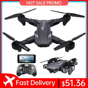 Visuo XS816 RC Drone 4K Professional с 50-кратным зумом WiFi FPV 4K Dual Camera Optical Flow Quadcopter Складной Dron VS SG106