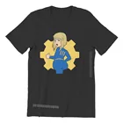Уникальные футболки с изображением девушки из хранилища, повседневные футболки Fallout в стиле кэжуал большого размера d для мужчин и женщин, новейшая футболка