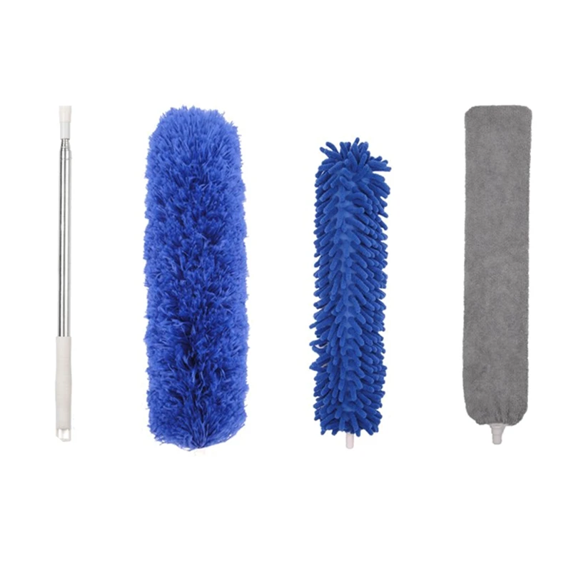 

Reusable Microfiber Duster With Extension Pole,Reusable Duster Sets,For Cleaning Ceiling Fan,Ceiling,Furniture