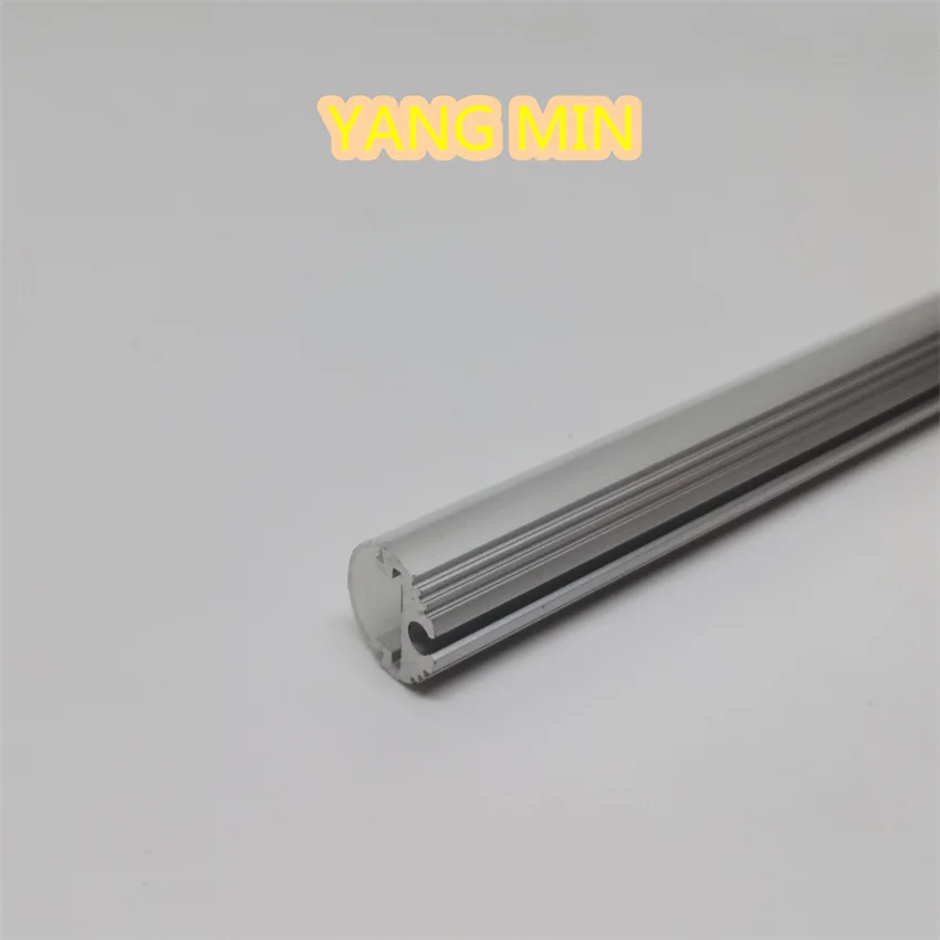 1m/pack High quality round aluminum channel diameter 15mm aluminum LED profile for linear light