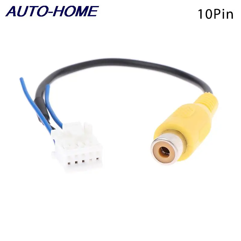 

Инновационный и практичный для Android радио автомобильные аксессуары Универсальный 10-контактный камеры видеовход кабель адаптер проводка соединитель