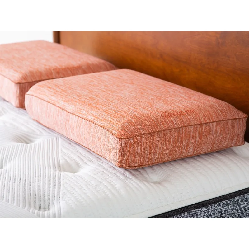 

Beautyrest Silver COPPERGEL Memory Foam Pillow with Removable Cover, Oversized Traditional