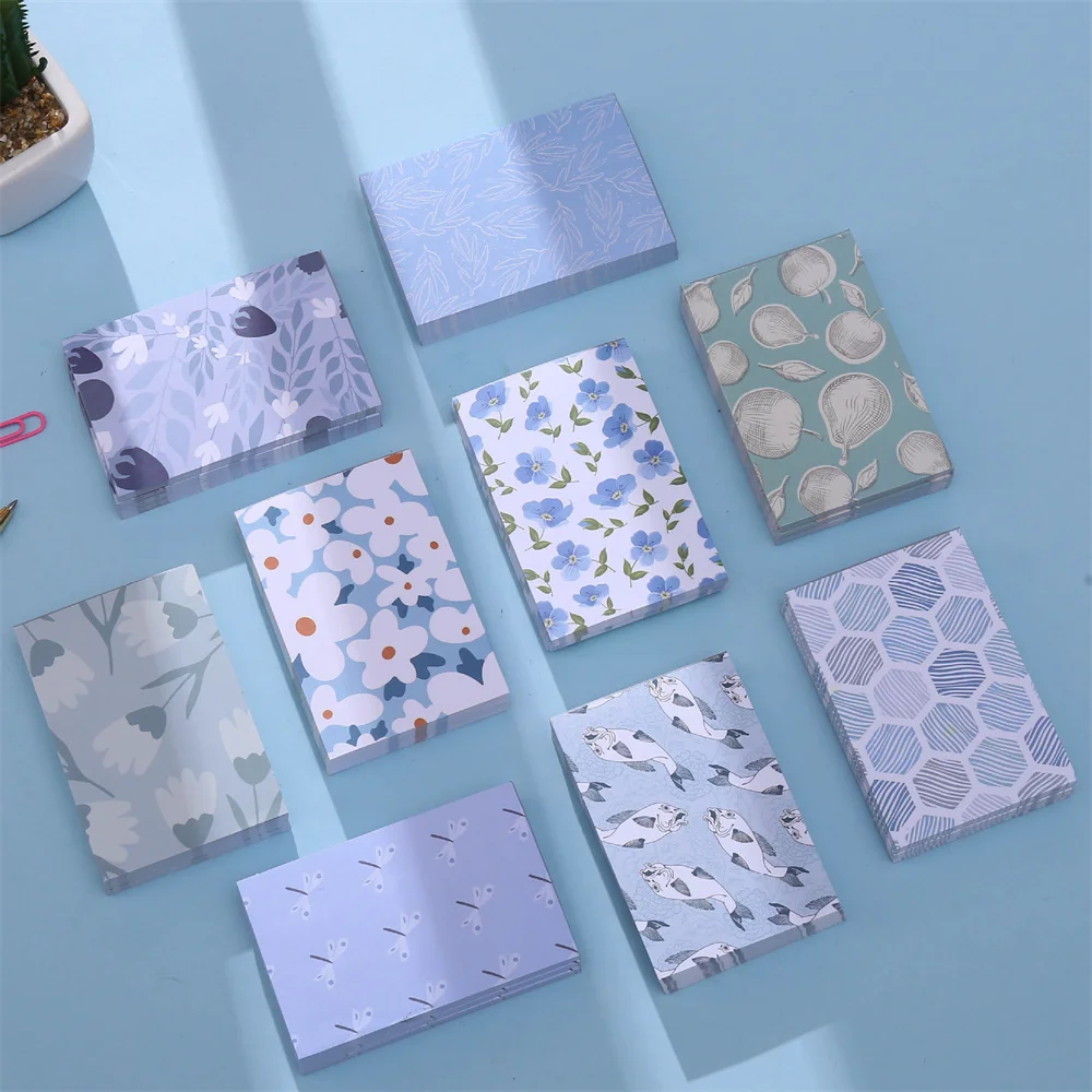 

Cute Korea Memo Pad Kawaii Stationery Students Sticky Notes School Message Label Paper Notepads Office Supplies