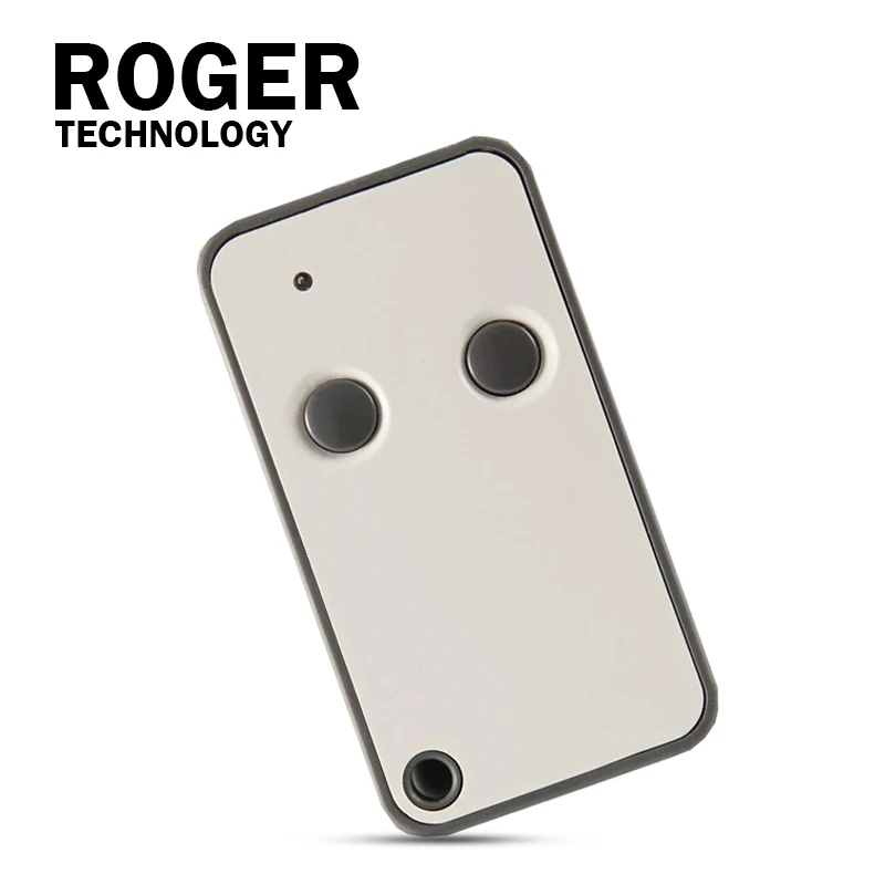 

ROGER E80 TX52R TX54R H80 M80 TX1 TX10 TX22 Пульт дистанционного управления воротами/гаражными дверями 433,92 МГц с динамическим кодом Электрический открыватель дверей