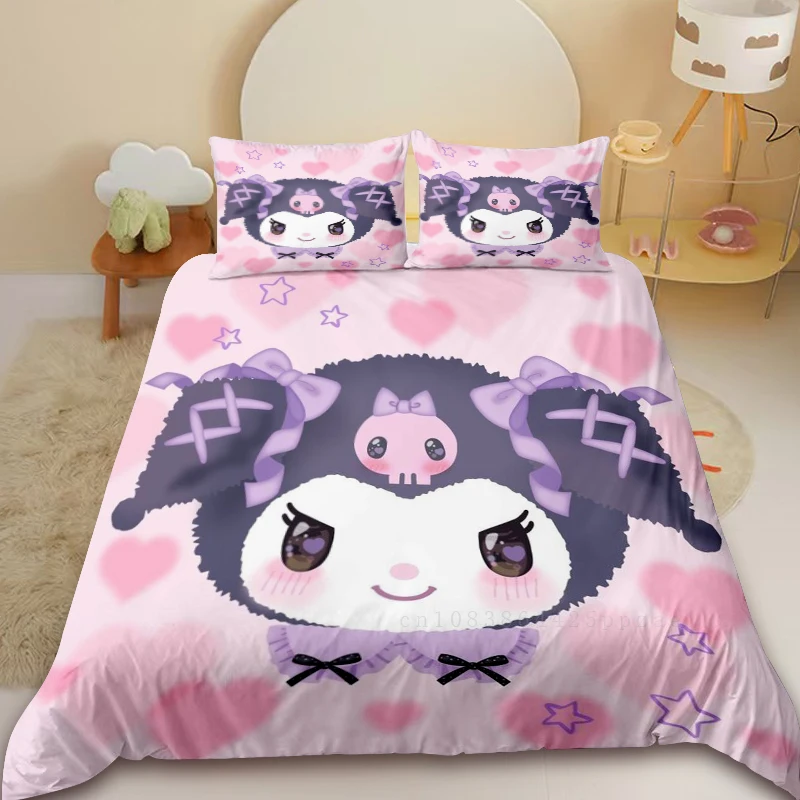 Пододеяльник Hello Kitty комплект постельного белья с героями мультфильмов роскошное