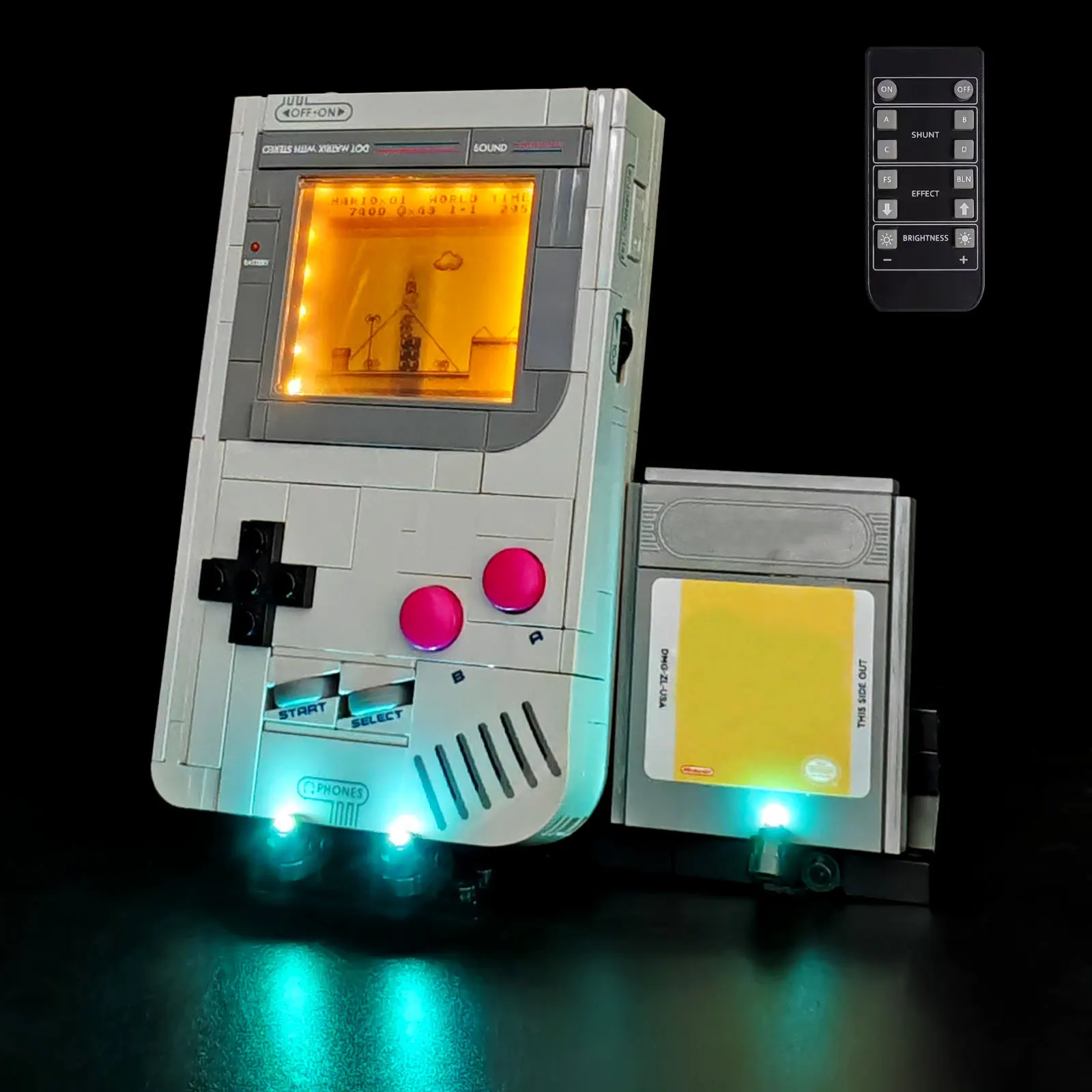 Комплект светодиодного освещения BRIXSPARK, совместимый с Lego 72046, USB-набор световых приборов для самостоятельной сборки, для строительных блоков Game Boy MOC, кирпичи в комплект не входят. (art.: 3920db786ff48) - 3920db786ff48