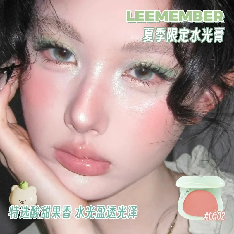 Фото Крем-румяна LEEMEMBER BEAR Series Water Gloss и крем-хайлайтер Grace №4