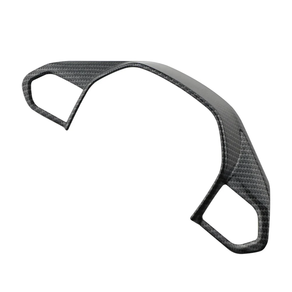 

Peugeot E-208 508 208 3008 GT 4008 5008 Крышка Панели Рулевого Колеса Автомобиля С Блестками Аксессуар Из АБС-пластика Из Угл...