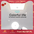 Нейтральный светодиодный потолочный светильник, Круглый, квадратный, энергосберегающий, 36 Вт, 48 Вт, для спальни, светодиодный сенсорный потолочный светильник для гостиной, ванной комнаты