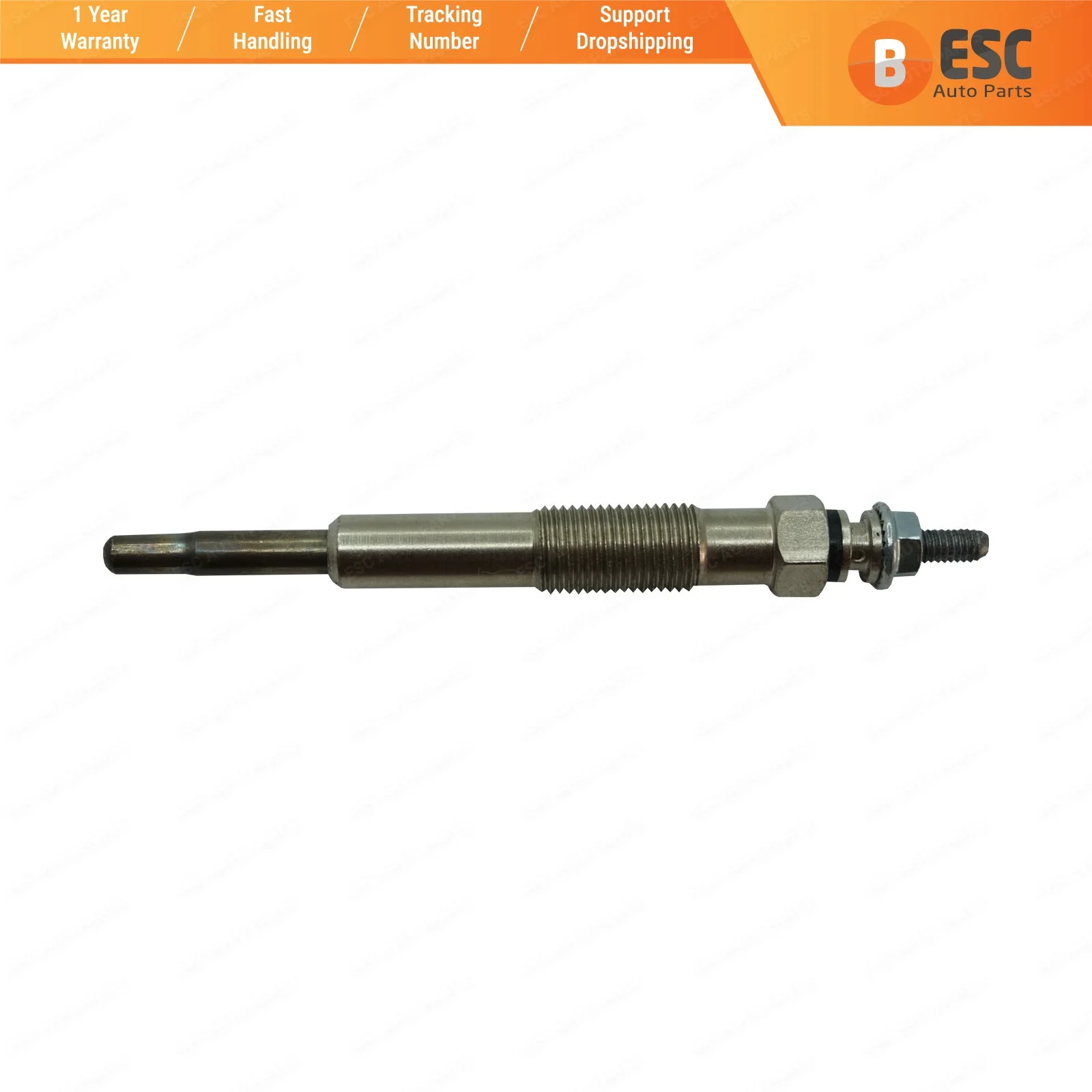 

ESC Auto Parts EGP49 1 Piece Heater Glow Plugs GX94, 0100226245, 363G for Renault Opel Vauxhall 1.9 D Ship From Turkey