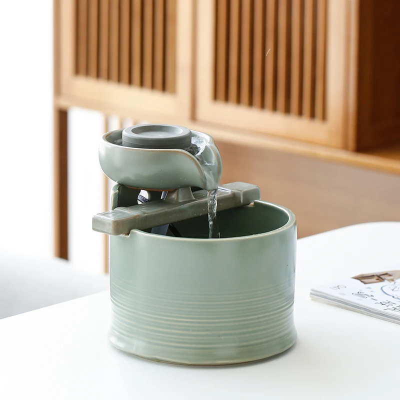 Приносящий удачу водный орнамент домашний фонтан цикл украшение для гостиной