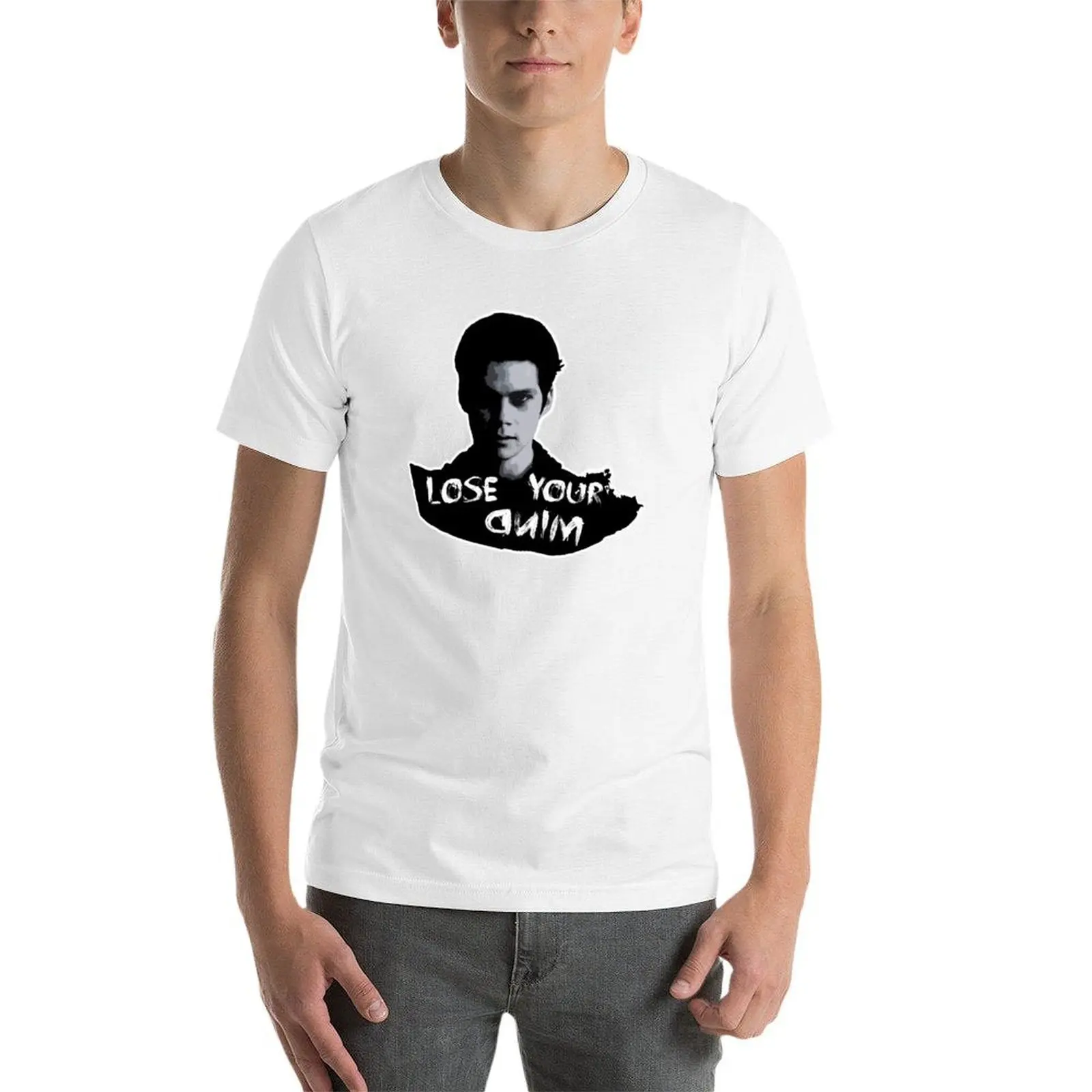 Фото Футболка Void Stiles Lose Your Mind Teen Wolf, повседневная футболка с графическим принтом №3