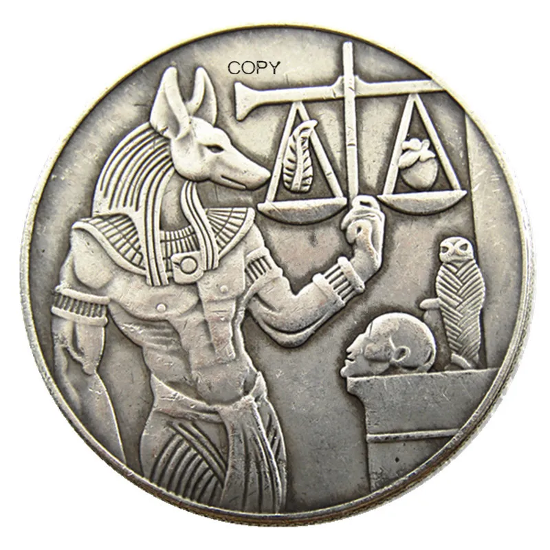 

HB (206) Серебрянная копия монеты US Hobo Morgan Dollar