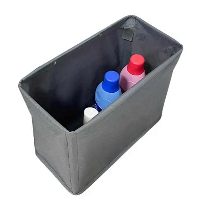 

Collapsible Fabric Laundry Basket Hangings Laundry Bag With Large Opening Multifunctional Wall-mounted Box For Shoes Clothes