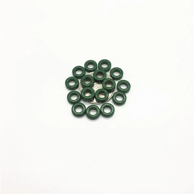 

100/PCS Green Mn-Zn Ferrite high-conducting Spray Core Ring 10*6*5mm anti-interference